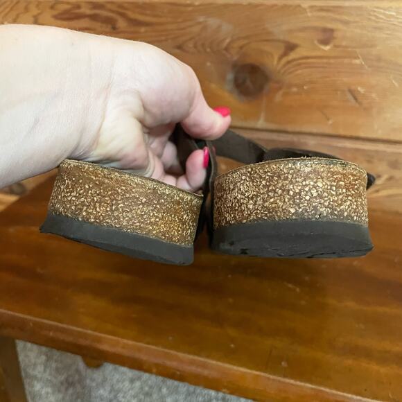 Birkenstock Mayari Women's Saddle Brown Leather Sandals Size 39/8 - Picture 5 of 6